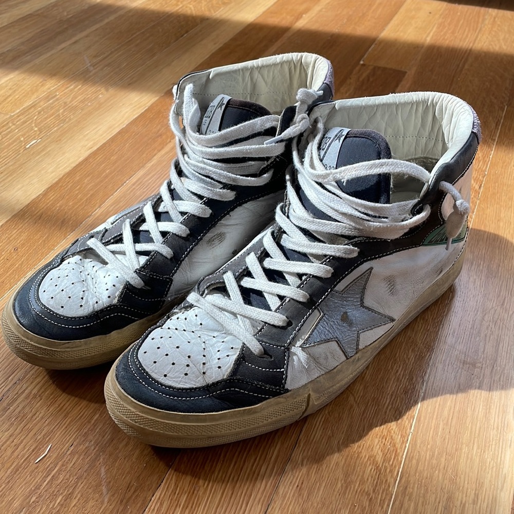 Golden Goose Womens 2.12 High Top Sneakers Shoes size 41/11
